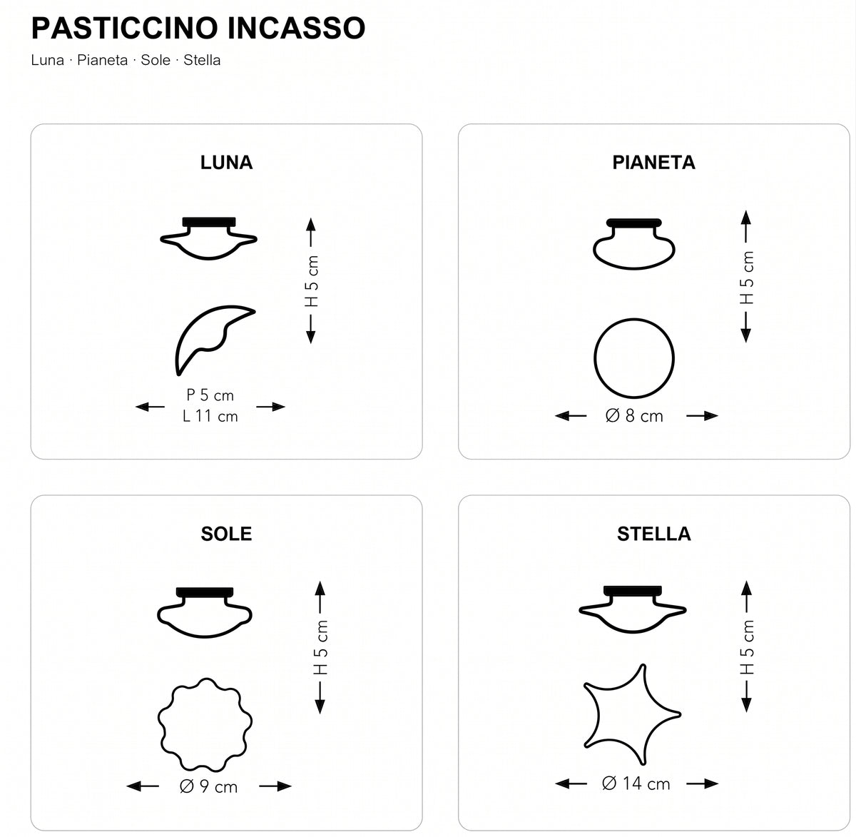 PASTICCINO incasso
